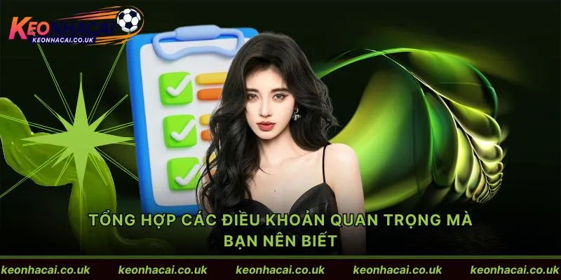 Tổng hợp các điều khoản quan trọng mà bạn nên biết